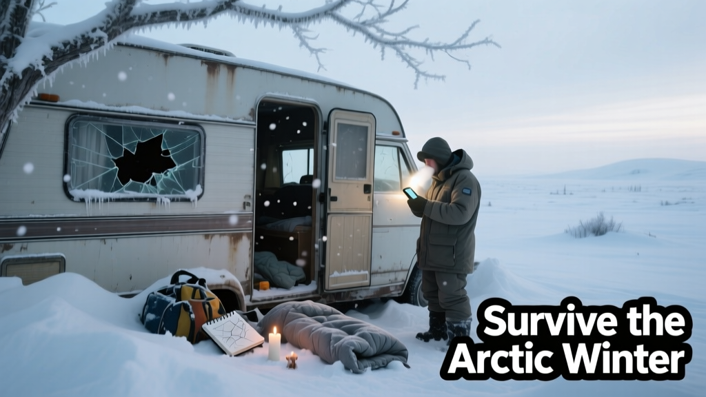 How to Survive Arctic Winter in a Broken-Down Camper Van: A Real-World Survival Protocol