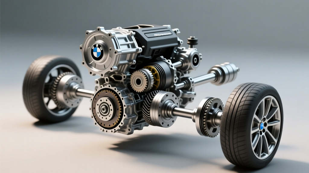 4WD vs AWD Differences: Malfunction BMW Drivetrain Diagram Guide