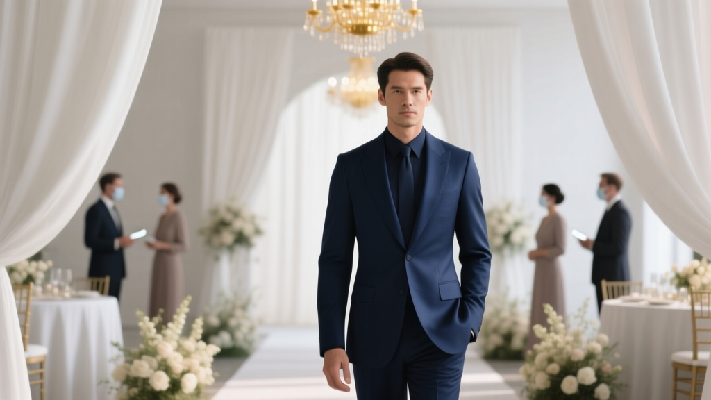 Dark Blue Wedding Attire: Etiquette & Perfect Shade (2026)