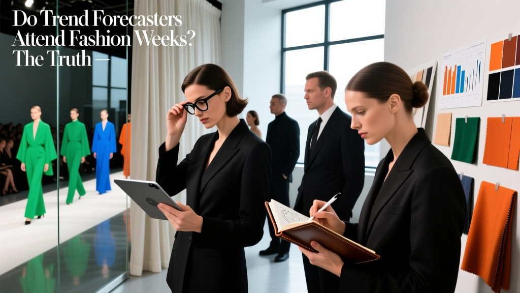 Do Trend Forecasters Attend Fashion Weeks? The Truth