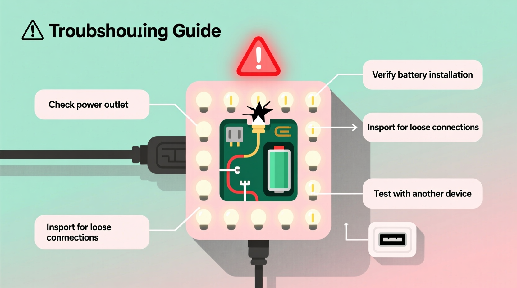 why is my plug in advent calendar not lighting up troubleshooting guide