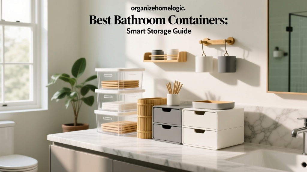 Best Bathroom Containers: Smart Storage Guide