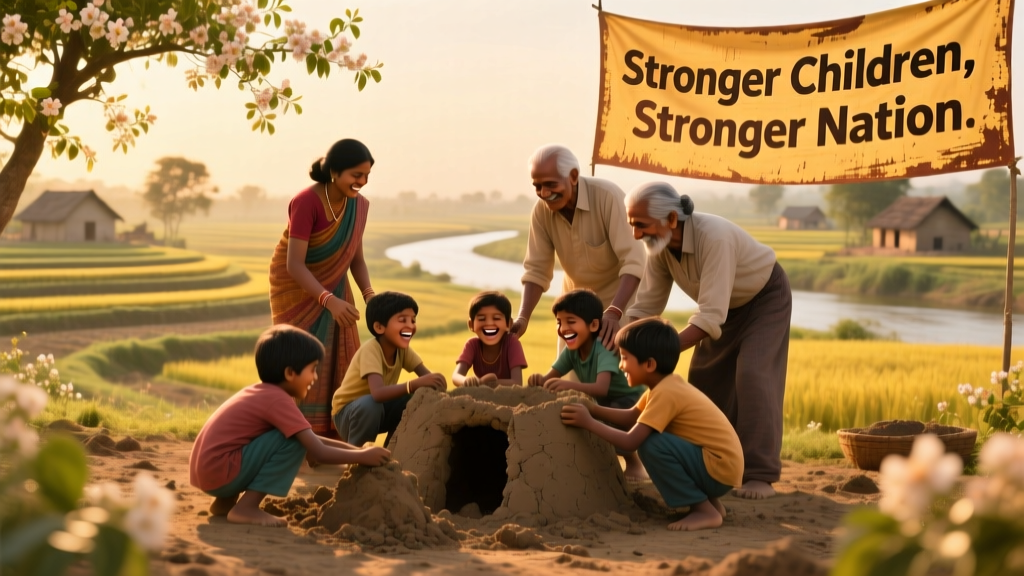 Stronger Children, Stronger Nation: Building a Resilient India Through Child-Centered Wellness