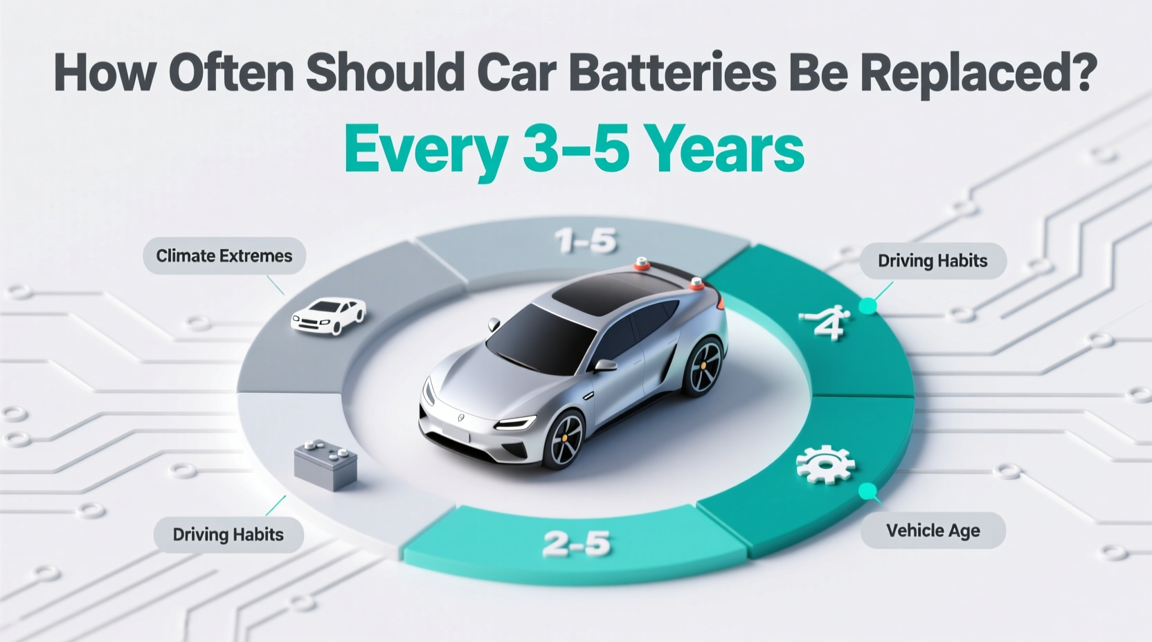 how often should car batteries be replaced