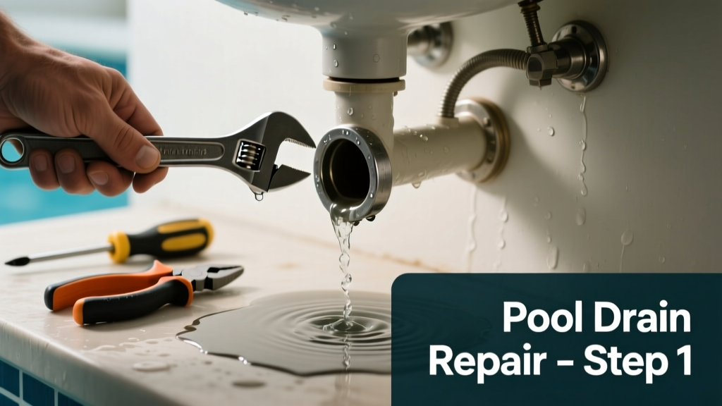 Fixing a Clogged Pool Drain Making Gurgling Noises