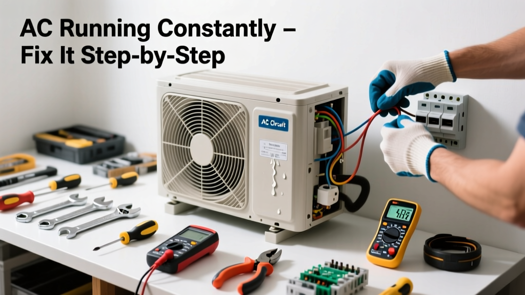 AC Running Constantly? Fix It Step-by-Step