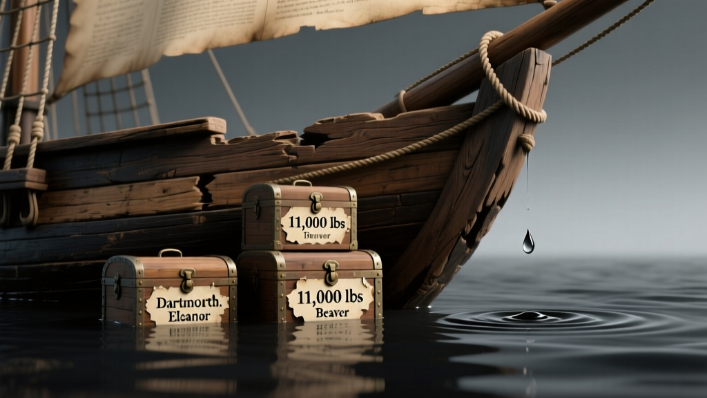 How Much Tea Was Dumped at the Boston Tea Party?