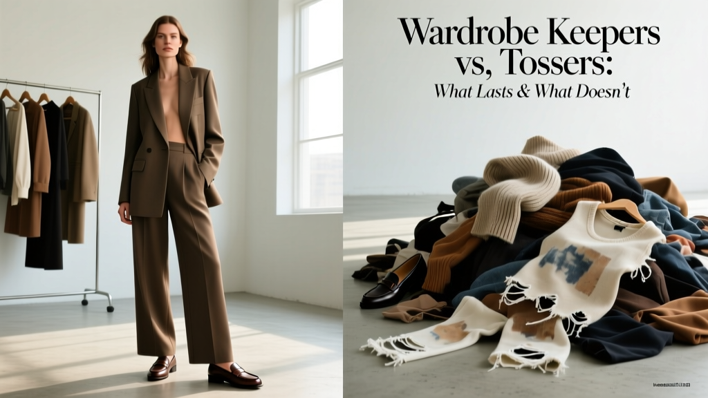 Wardrobe Keepers vs. Tossers: What Lasts & What Doesn’t