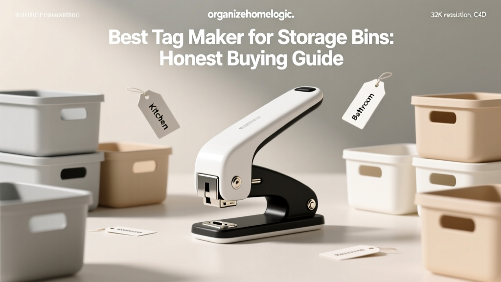 Best Tag Maker for Storage Bins: Honest Buying Guide