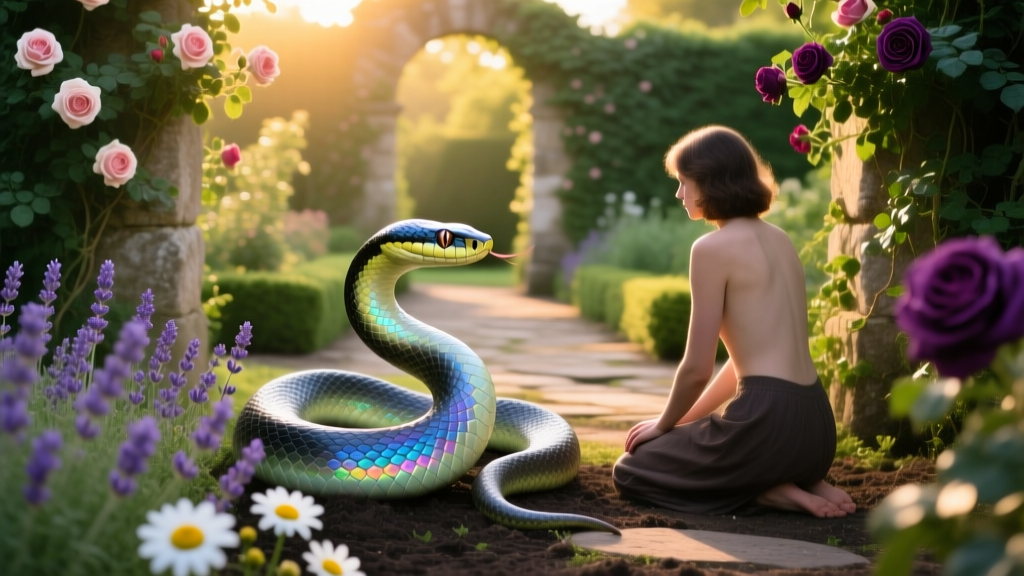 Garden and Snake: Combined Dream Symbolism
