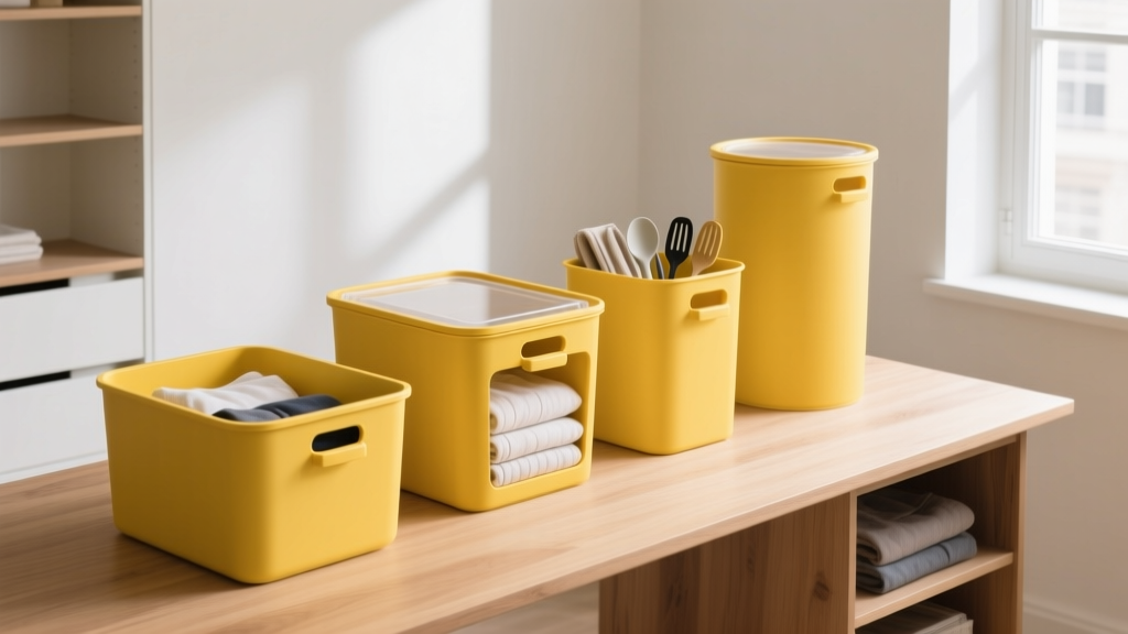 Best Yellow Storage Bins: Where to Buy & Smart Tips