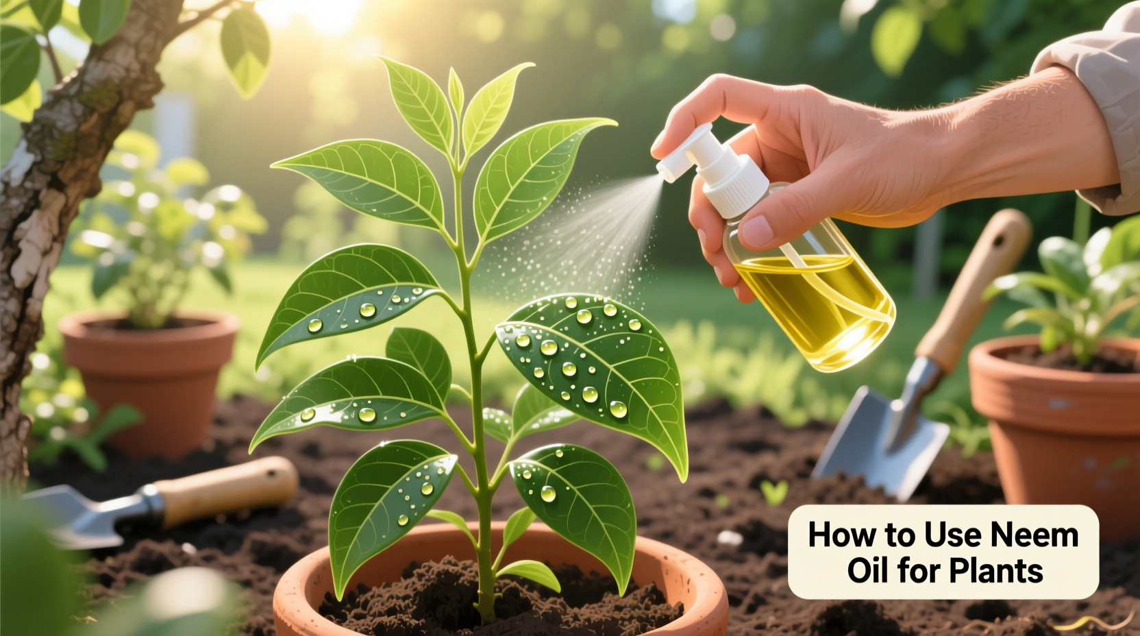 how to use neem oil for plants