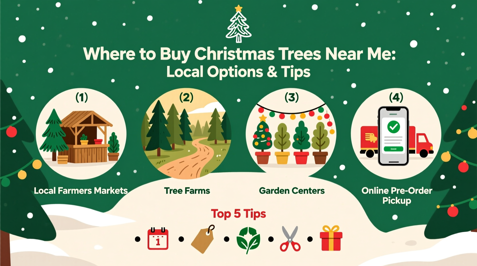 where to buy christmas trees near me