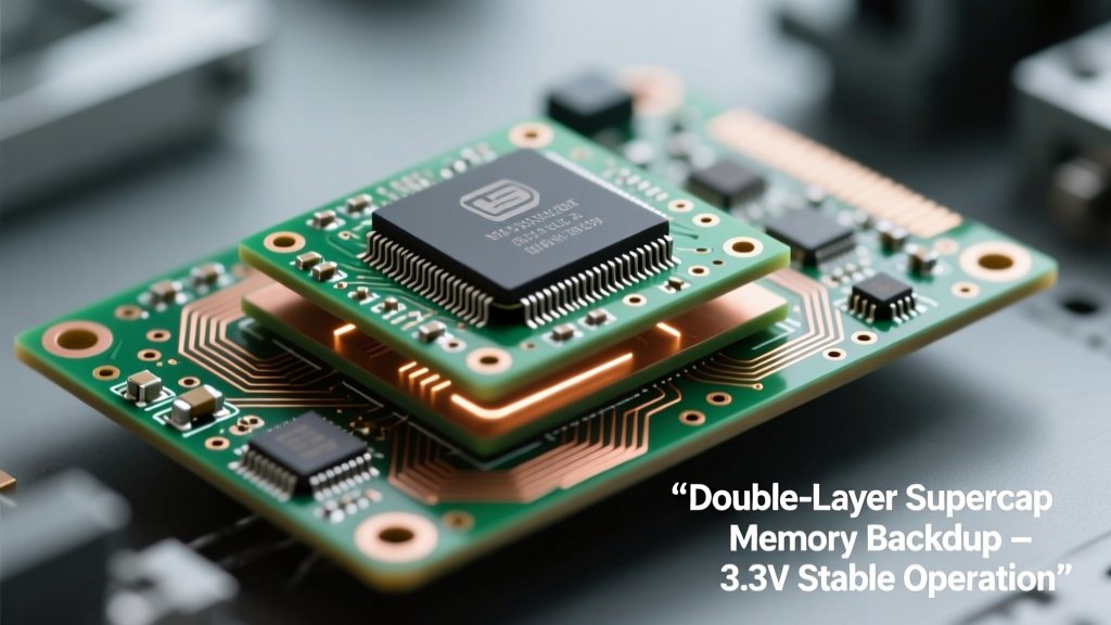 Double-Layer Supercapacitors Provide Reliable Memory Backup in Circuits