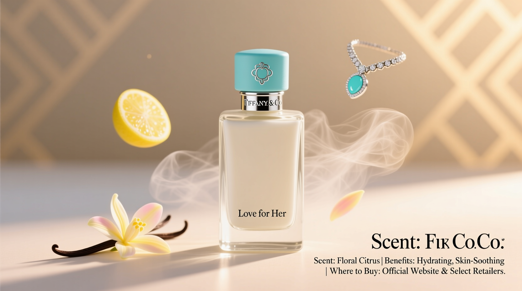 tiffany love for her body lotion