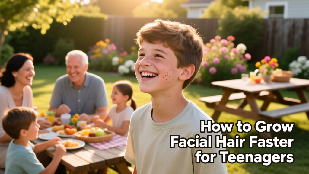 How to Grow Facial Hair Faster for Teenagers: Science-Based Strategies, Realistic Expectations, and Healthy Habits
