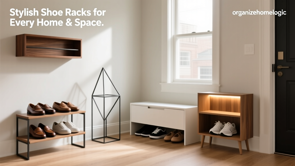 Stylish Shoe Racks for Every Home & Space