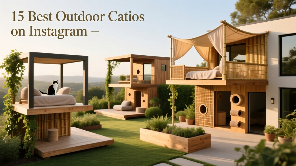 15 of the Best Large Outdoor Catio Ideas on Instagram