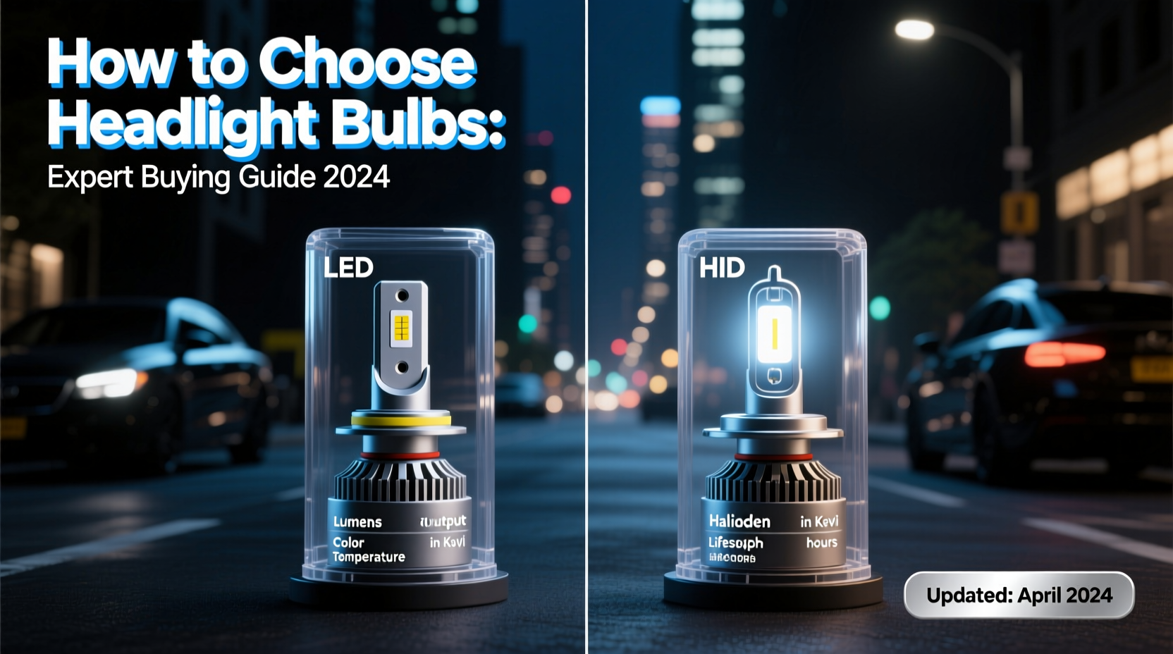How to Choose Headlight Bulbs: Expert Buying Guide 2024
