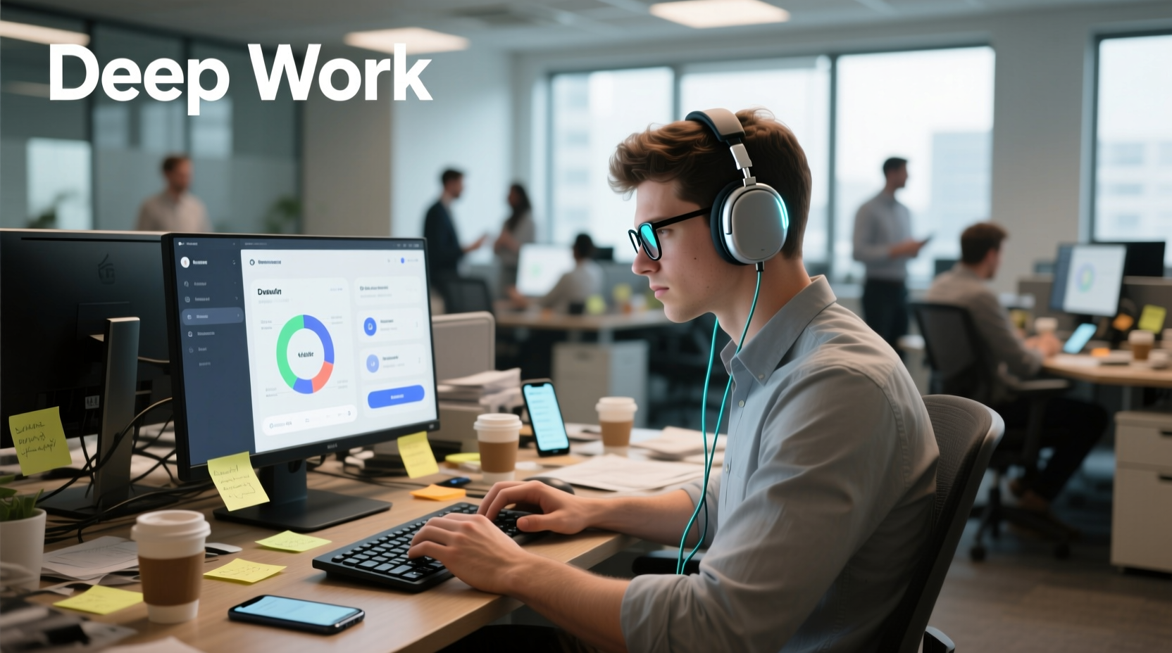 deep work strategies how to focus in a distracted open office