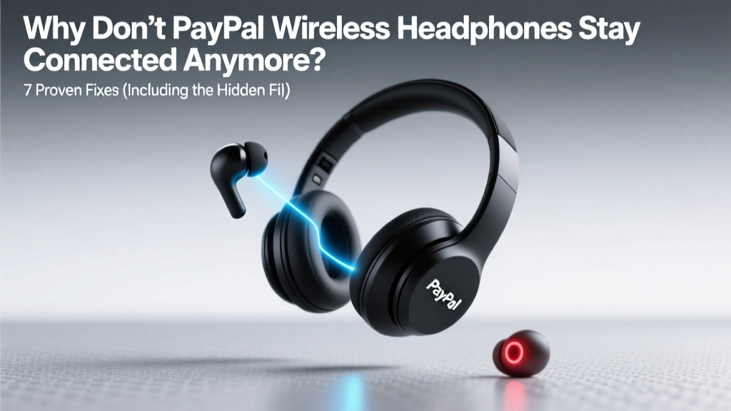 PayPal Wireless Headphones Keep Disconnecting? Fixes