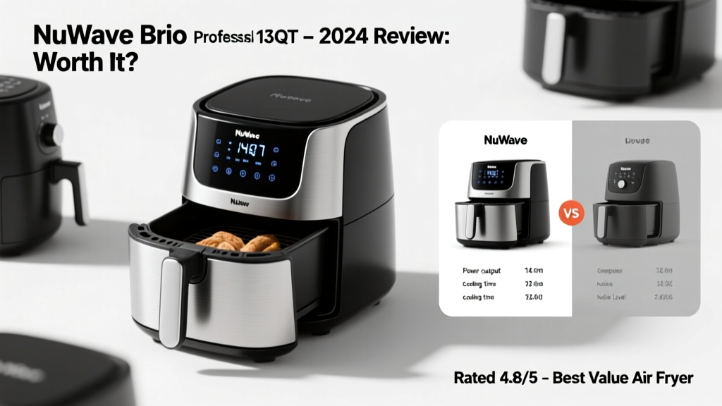 NuWave Brio 14QT Review: Worth It in 2024?