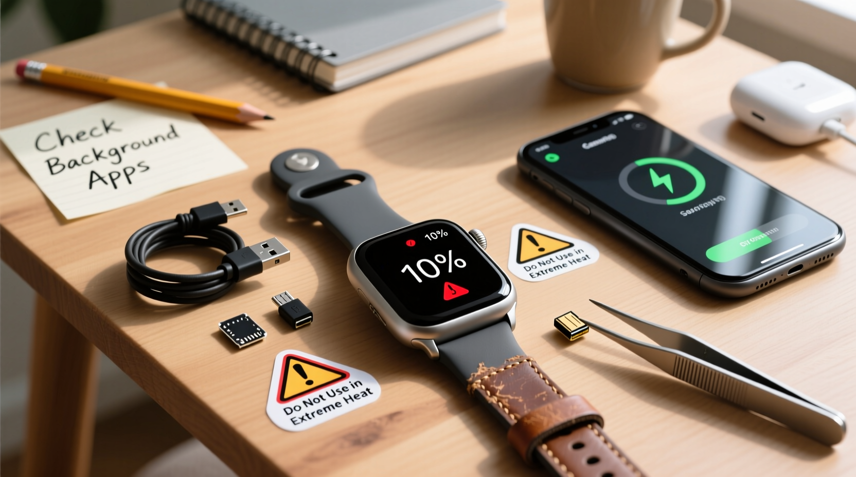 why is my smartwatch battery draining so fast fixes you can try at home