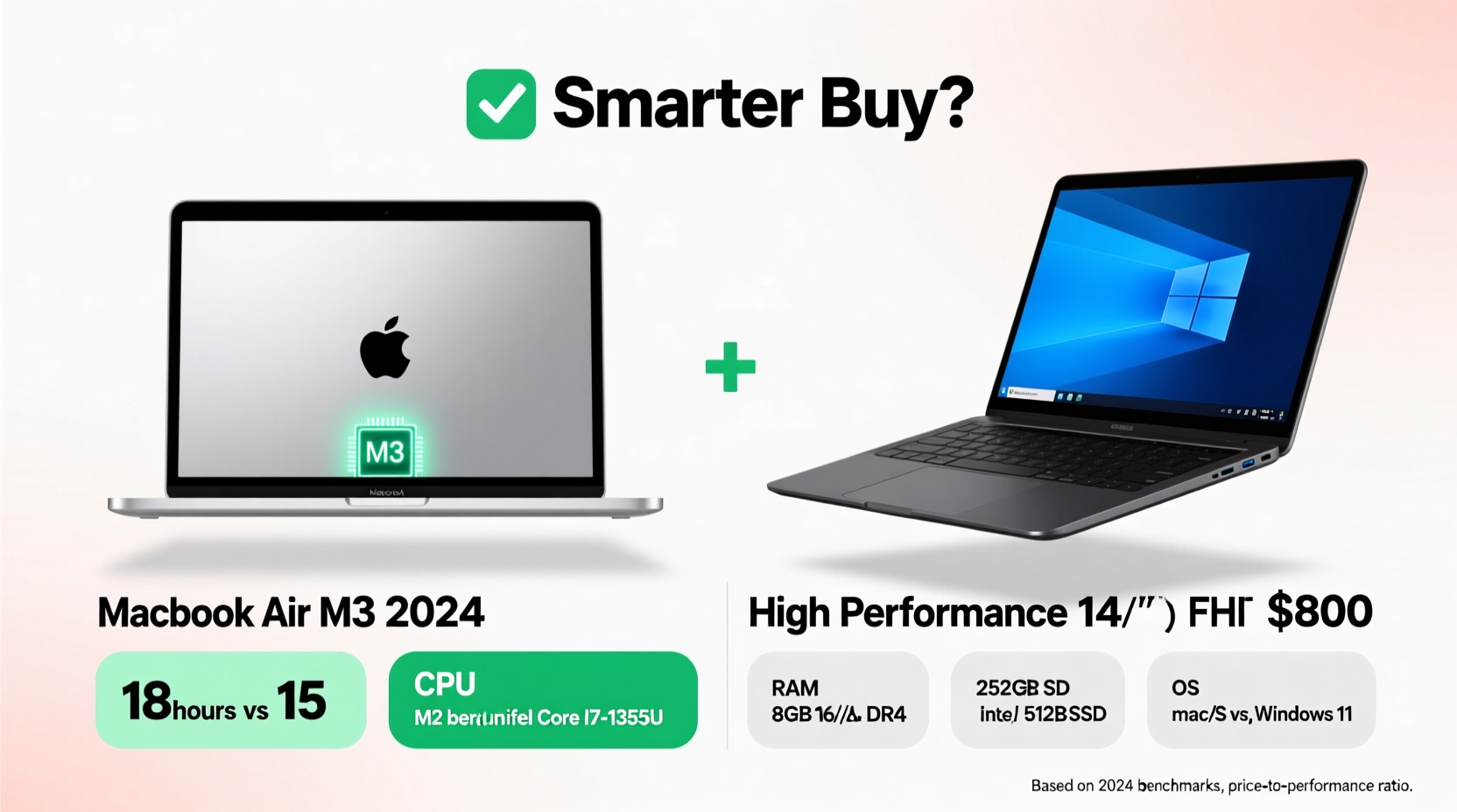 macbook air m3 vs windows ultrabook under 800 which is the smarter buy