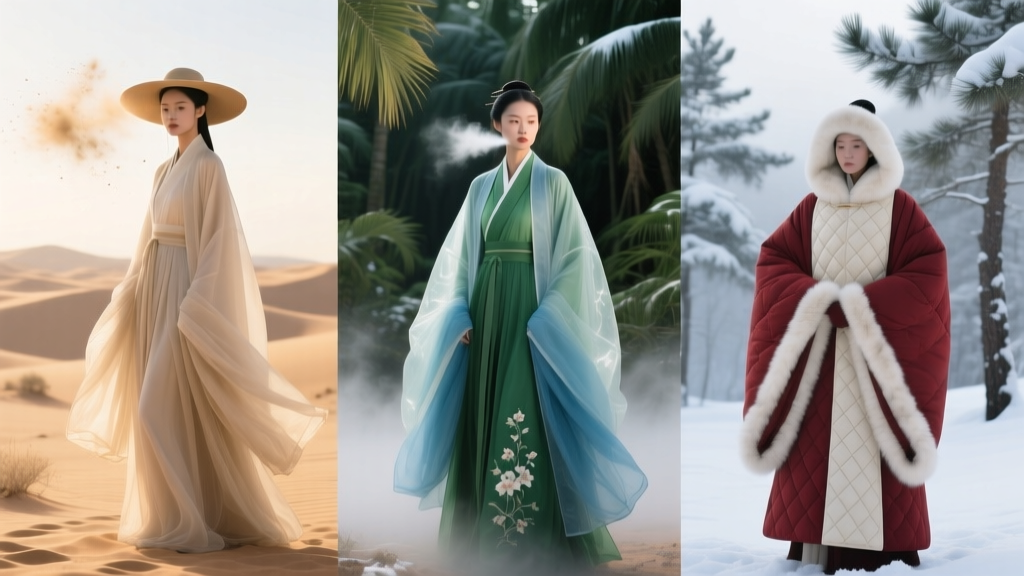 Hanfu for Extreme Climates 2026: Desert, Cold & Tropics