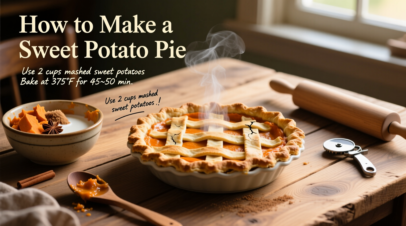 How to Make Sweet Potato Pie: Foolproof Recipe & Tips