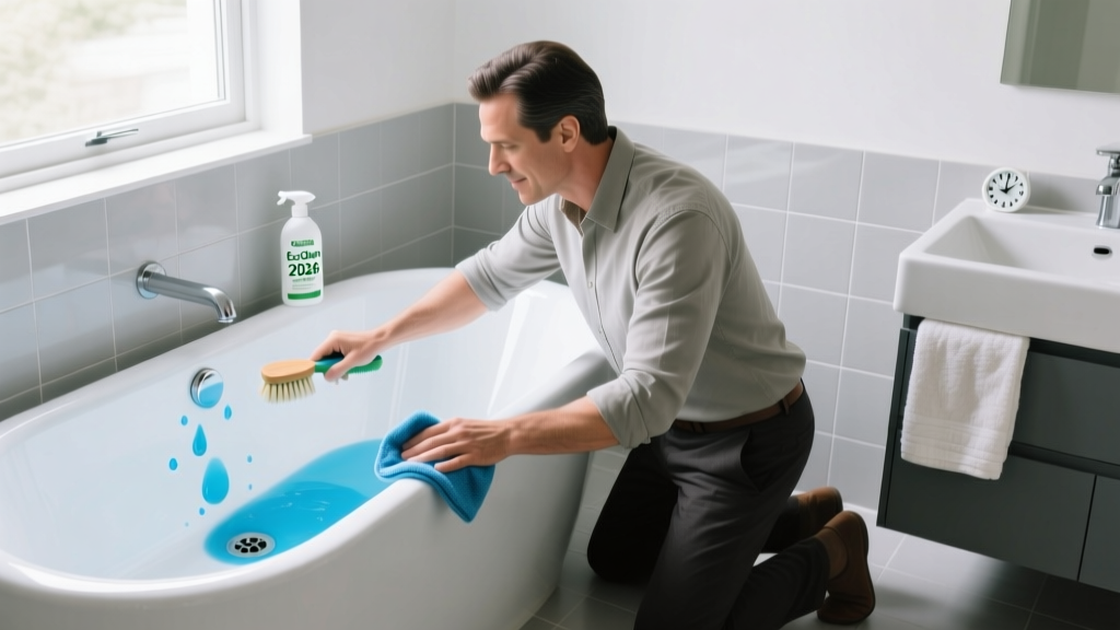 How to Clean Bathtub Without Steam Cleaner: Easy 2026 Method