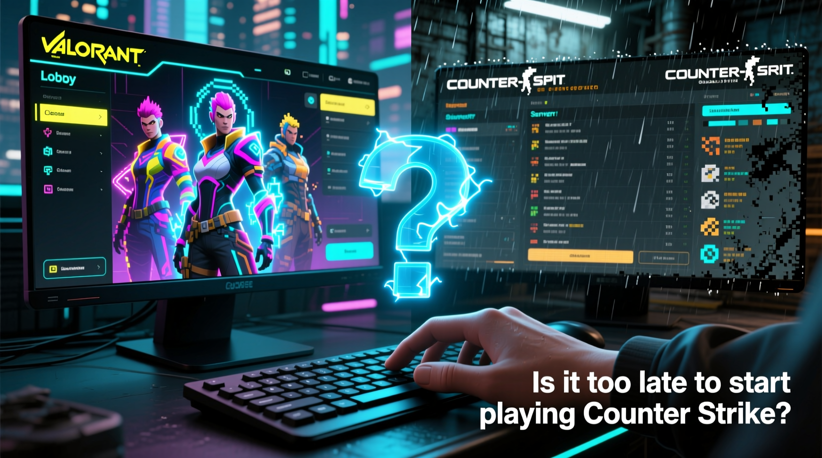 valorant vs csgo is it too late to start playing counter strike