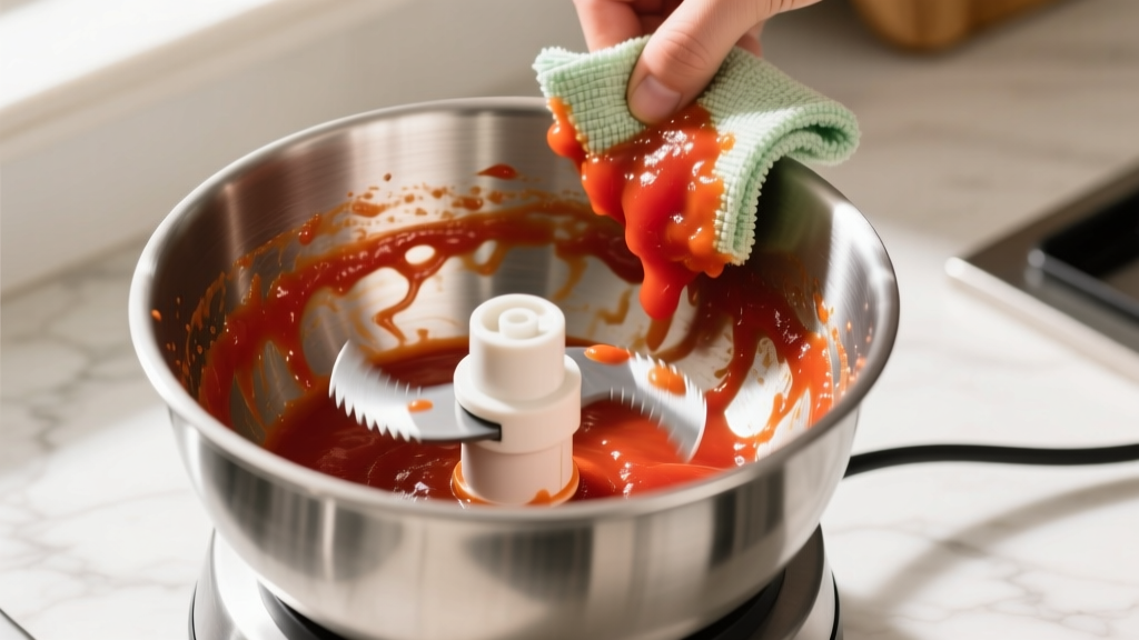 Tested: How to Get Tomato Sauce Out of Food Processor Fast