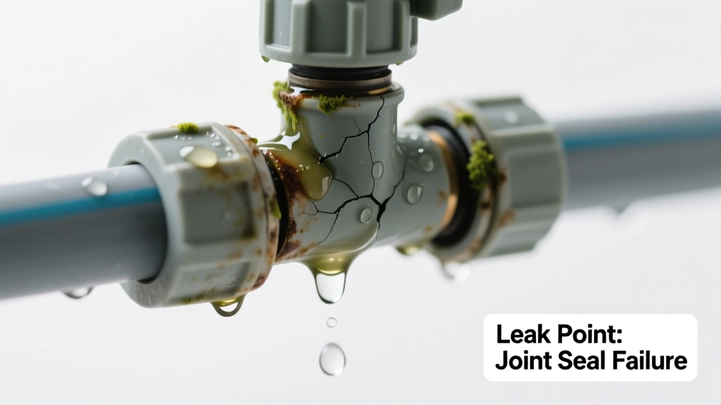 Drip Irrigation Leaking & Smelling Bad: Quick Diagnosis