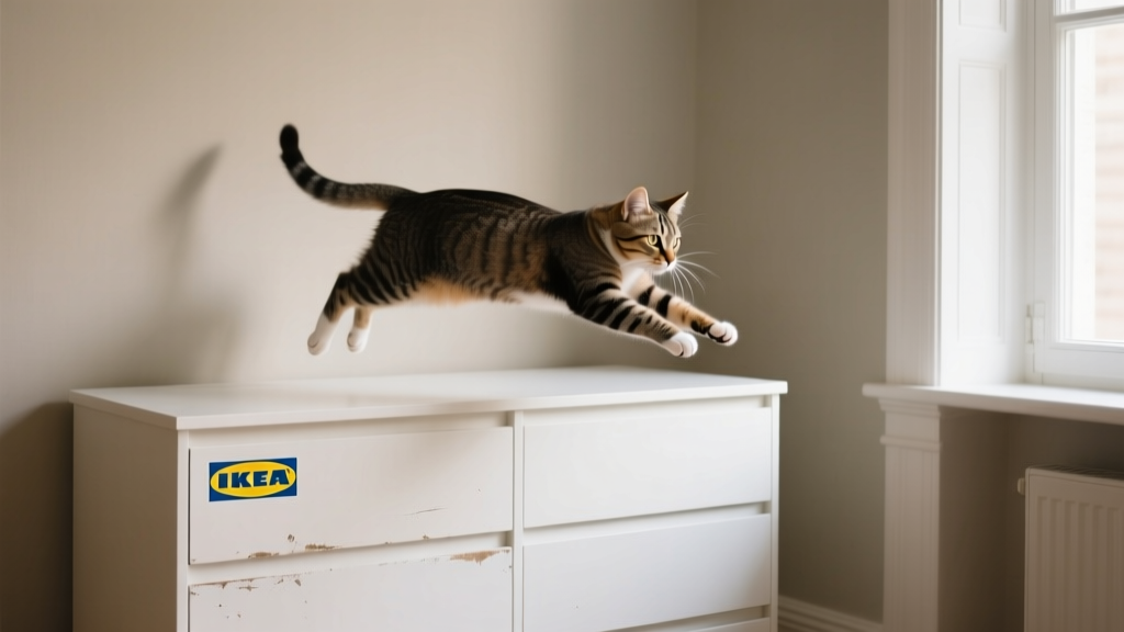 Why Your Cat Suddenly Goes Wild on IKEA Furniture (and...