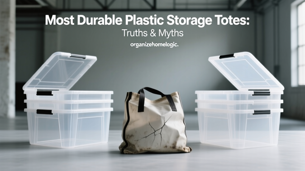 Most Durable Plastic Storage Totes: Truths & Myths