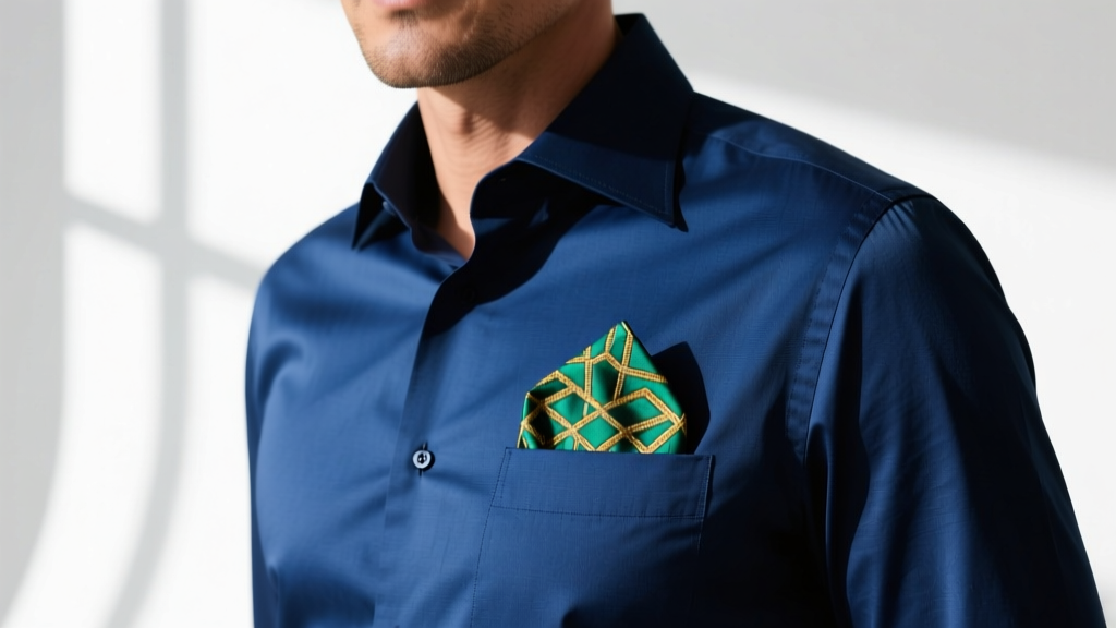 How to Choose a Pocket Square for a Blue Shirt