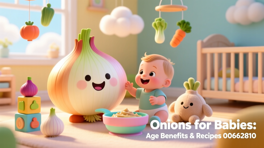 Onions for Babies: Age Guidelines, Nutritional Benefits, and Safe First Recipes
