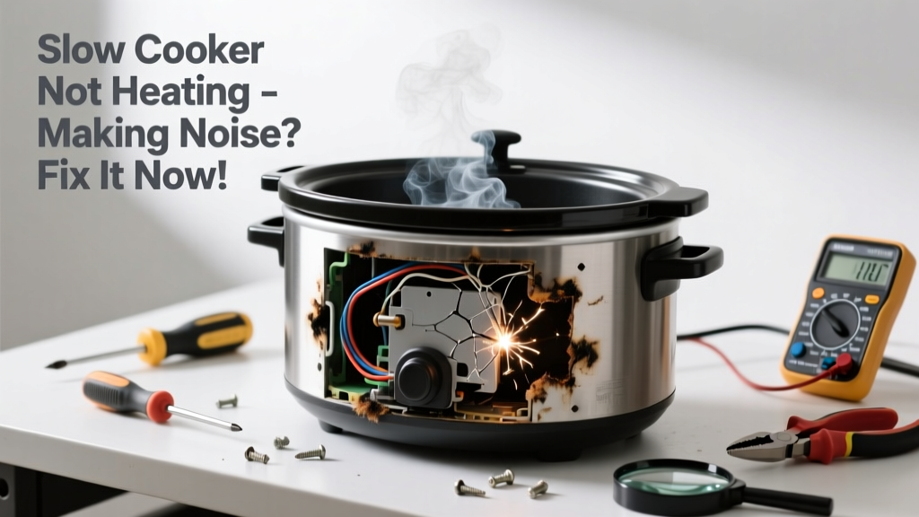 Slow Cooker Not Heating & Making Noise: Fix It Now