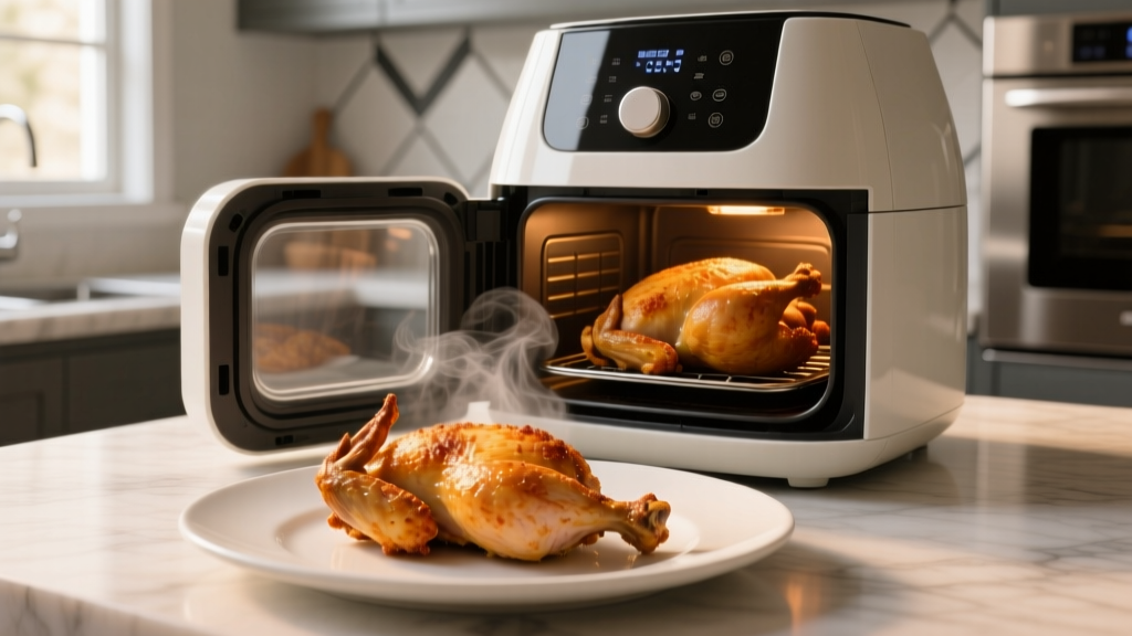 How to Bake Chicken in an Air Fryer (Crispy & Safe)