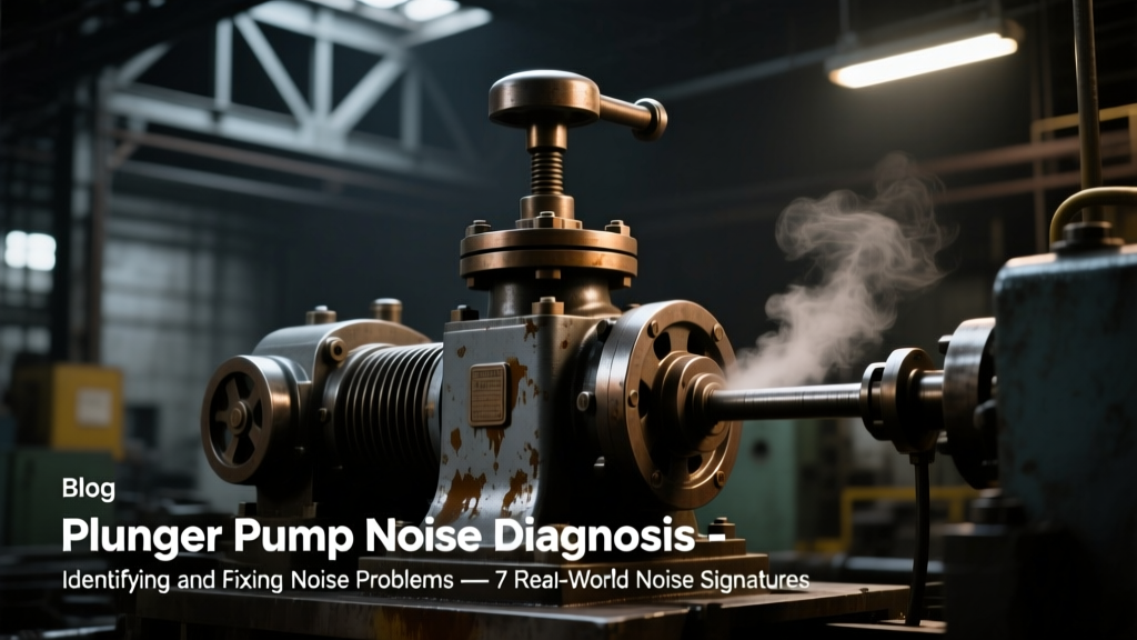Plunger Pump Noise Diagnosis: 7 Signatures, 3 Root Causes