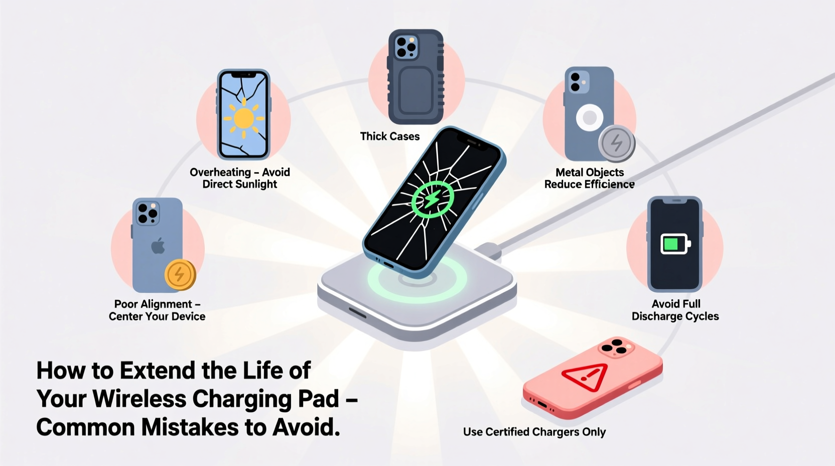 how to extend the life of your wireless charging pad common mistakes to avoid
