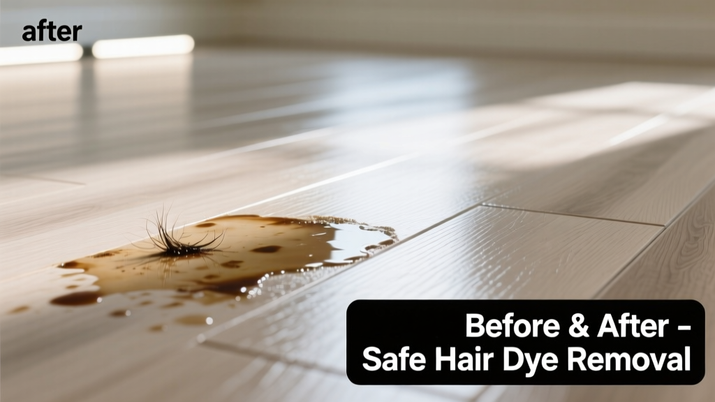 How to Remove Hair Dye from Laminate Flooring Safely
