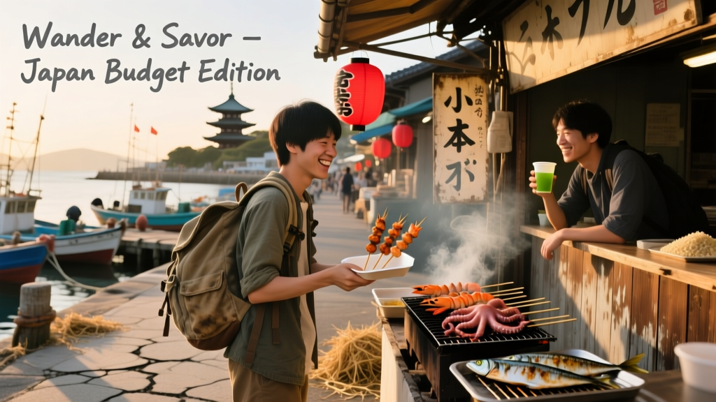 Japanese Seafood Street Food: Where Freshness Meets the Pavement