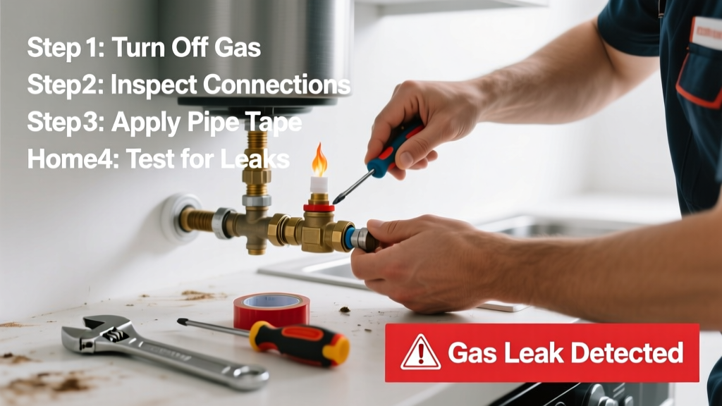 Fix Gas Smell Near Appliance: Safe DIY Steps & When to Call Pro