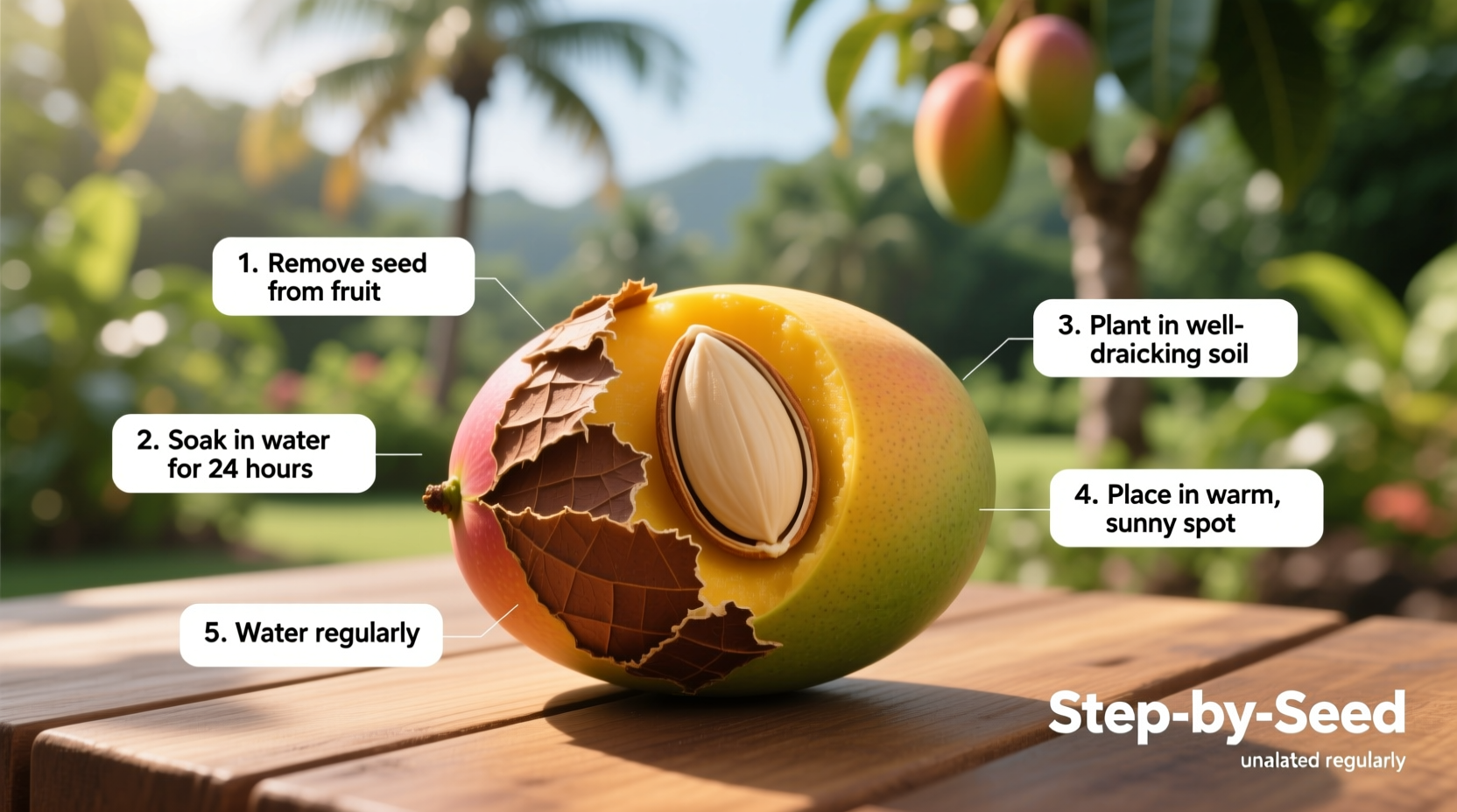 How to Grow Mango Seed: Complete Step-by-Step Guide
