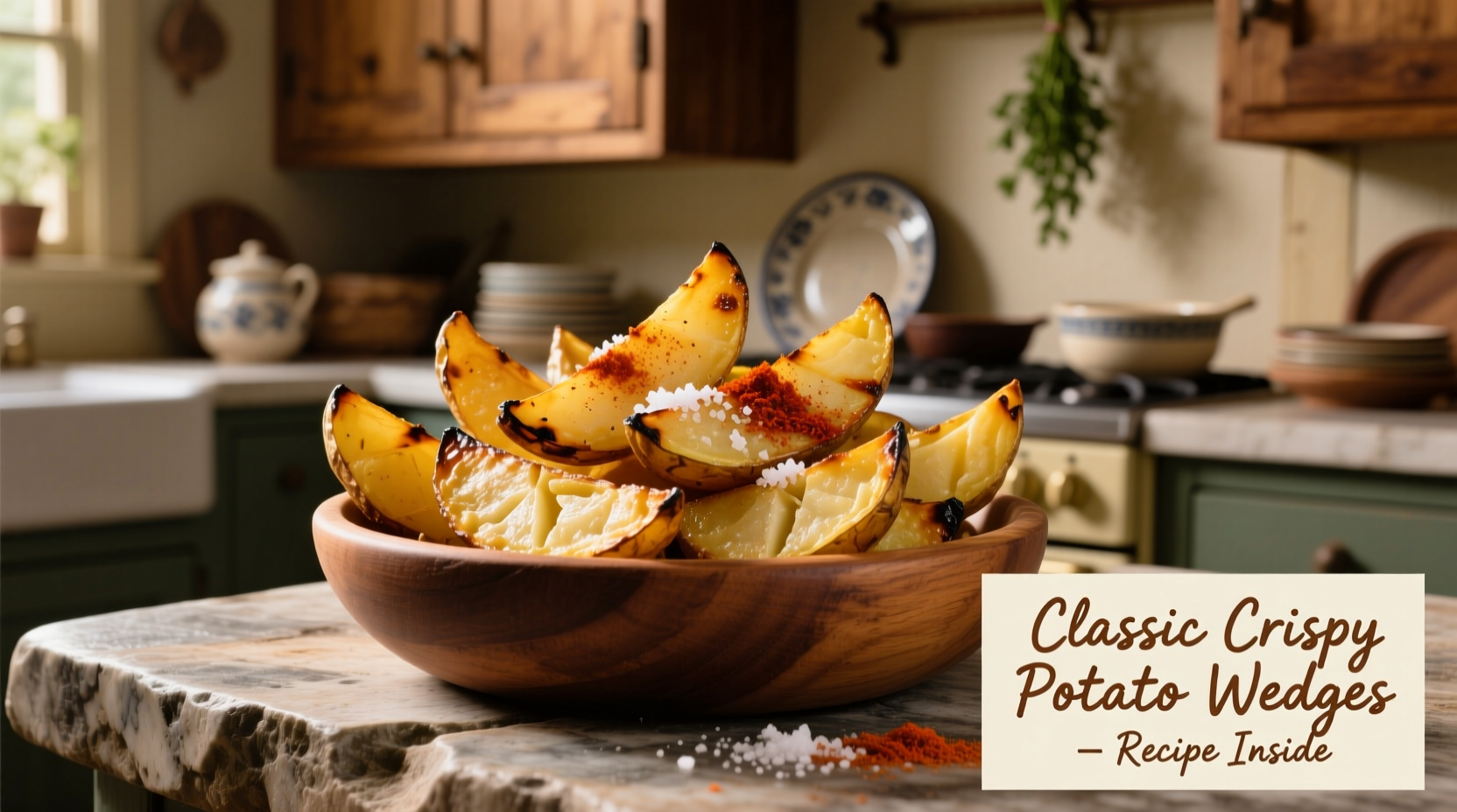 Perfect Crispy Potato Wedges: Easy Oven Recipe (No Fryer Needed)