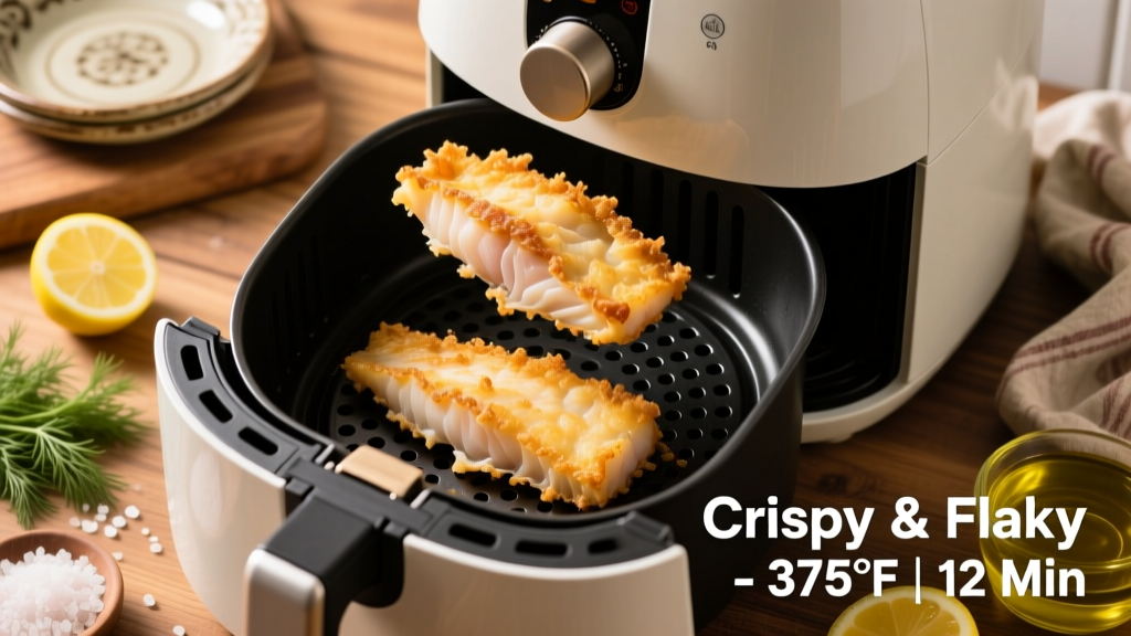 How to Fry Frozen Cod in an Air Fryer (Crispy & Flaky!)