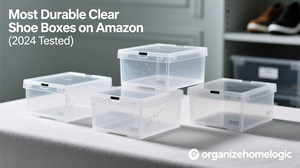 Most Durable Clear Shoe Boxes on Amazon (2024 Tested)