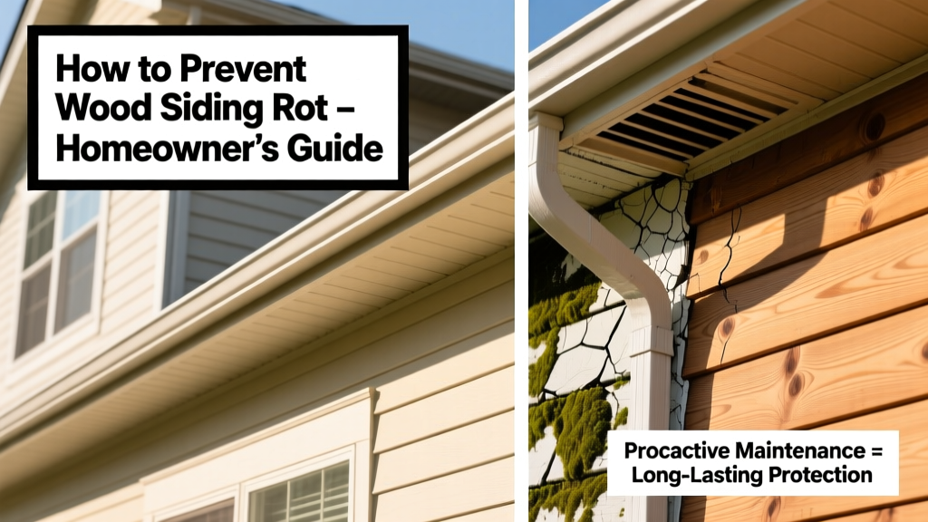 How to Prevent Wood Siding Rotting: A Homeowner’s Guide